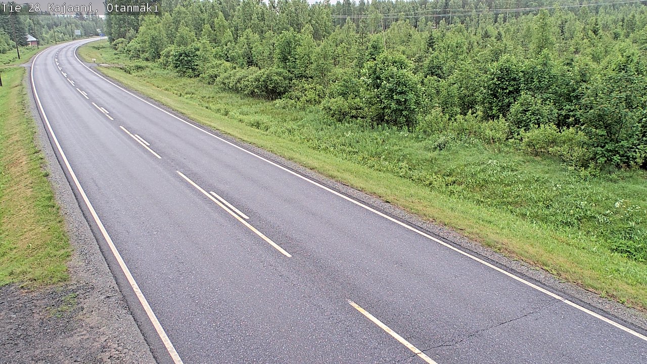 Kelikamerat Kuva Tie 28 Kajaani, Otanmäki, Kajaani, Kainuu