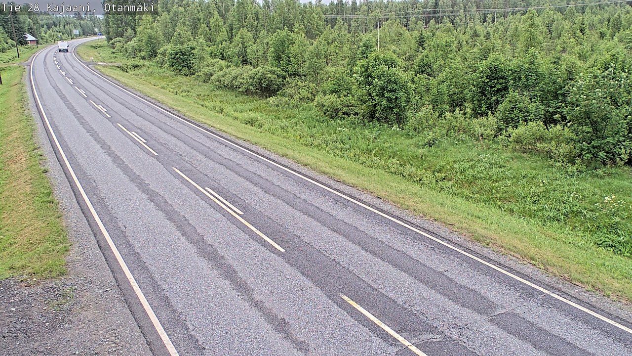 Weather Camera Image Road 28 Kajaani, Otanmäki, Kajaani, Kainuu