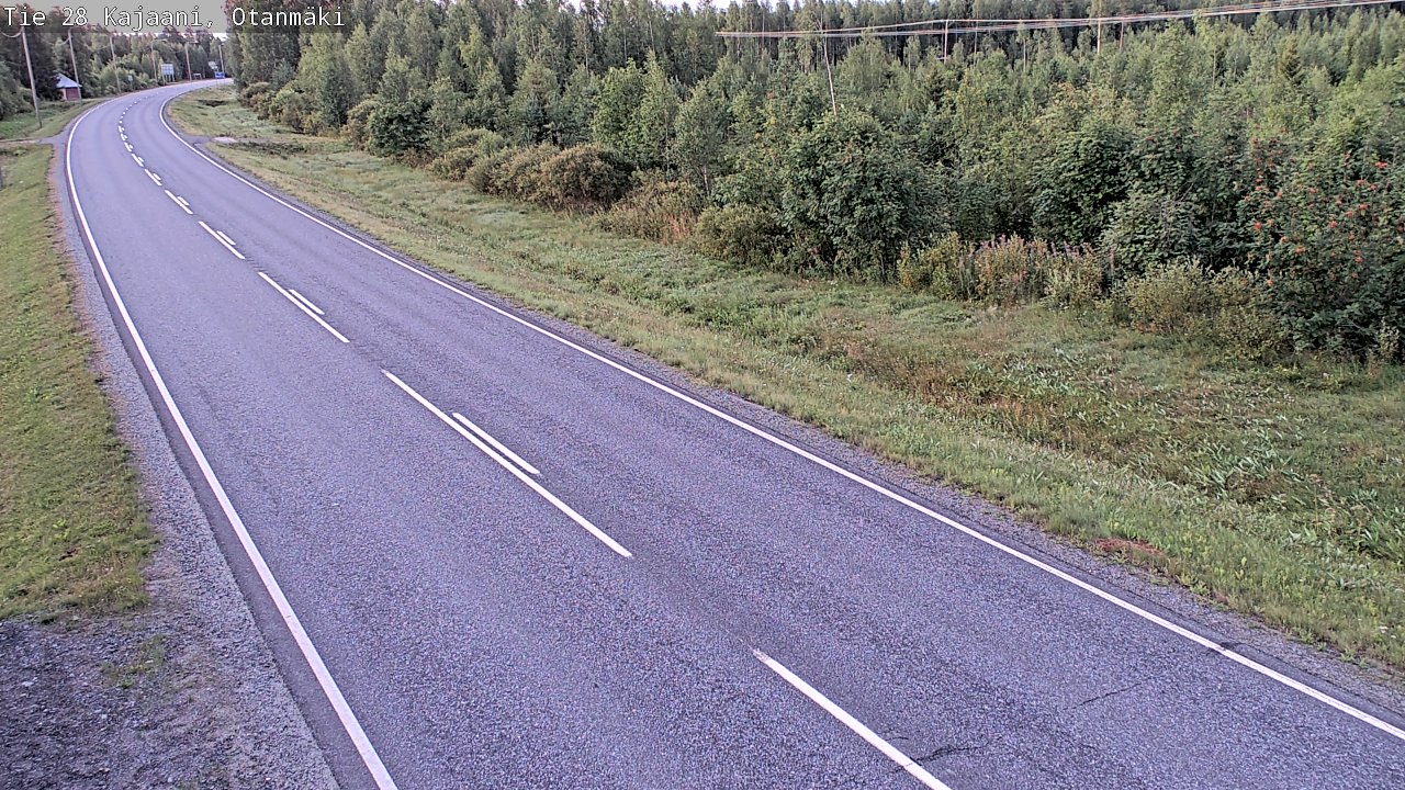 Kelikamerat Kuva Tie 28 Kajaani, Otanmäki, Kajaani, Kainuu