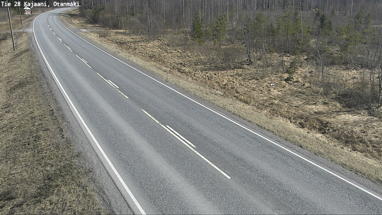 Kelikamerat Kuva Tie 28 Kajaani, Otanmäki, Kajaani, Kainuu