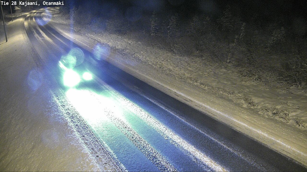 Weather Camera Image Väg 28 Kajana, Otanmäki, Kajaani, Kainuu