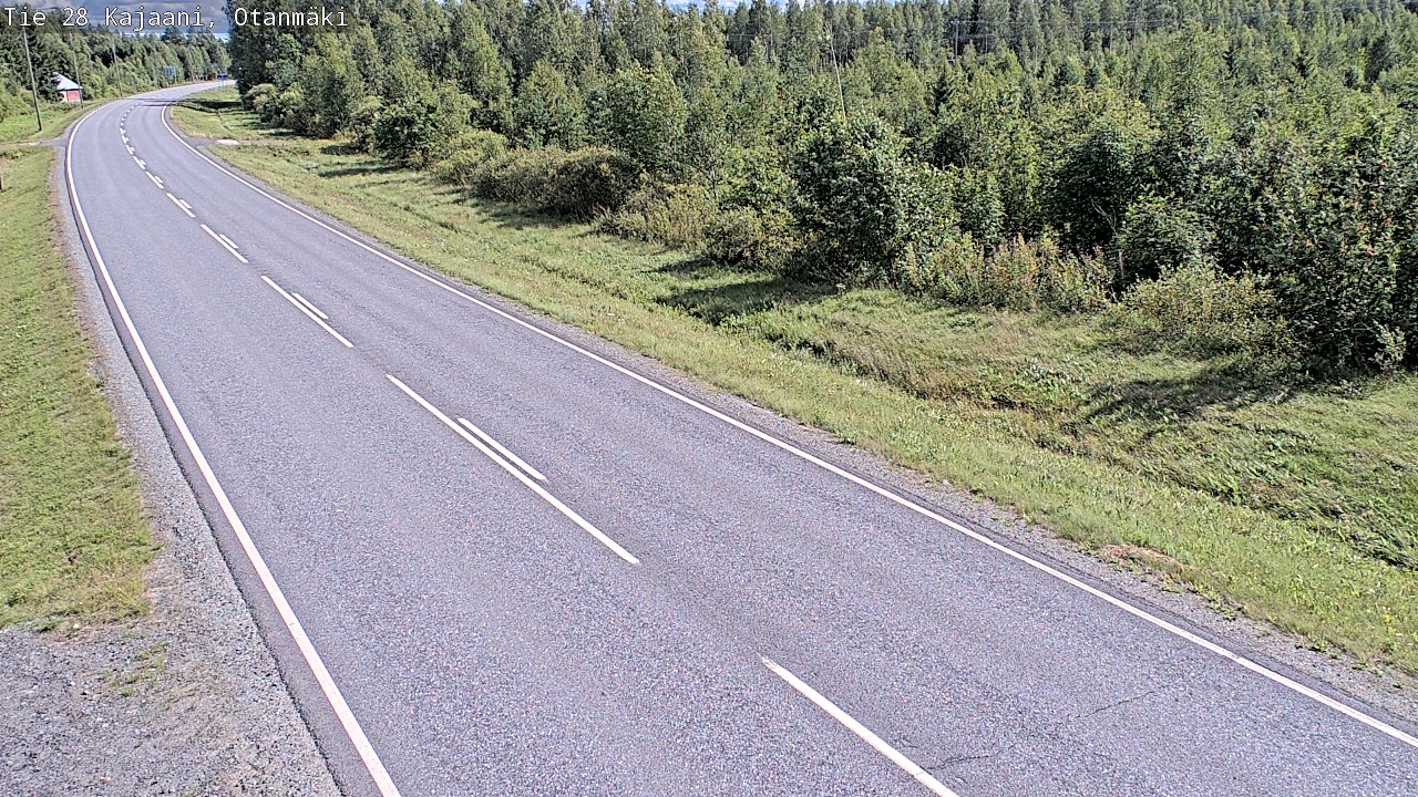 Kelikamerat Kuva Tie 28 Kajaani, Otanmäki, Kajaani, Kainuu