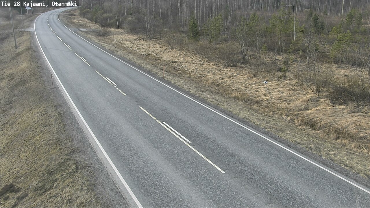 Weather Camera Image Road 28 Kajaani, Otanmäki, Kajaani, Kainuu