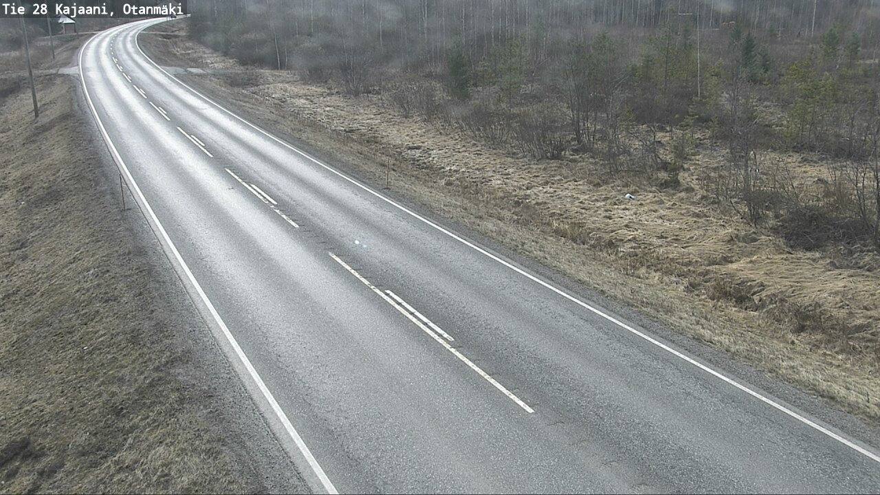 Weather Camera Image Road 28 Kajaani, Otanmäki, Kajaani, Kainuu