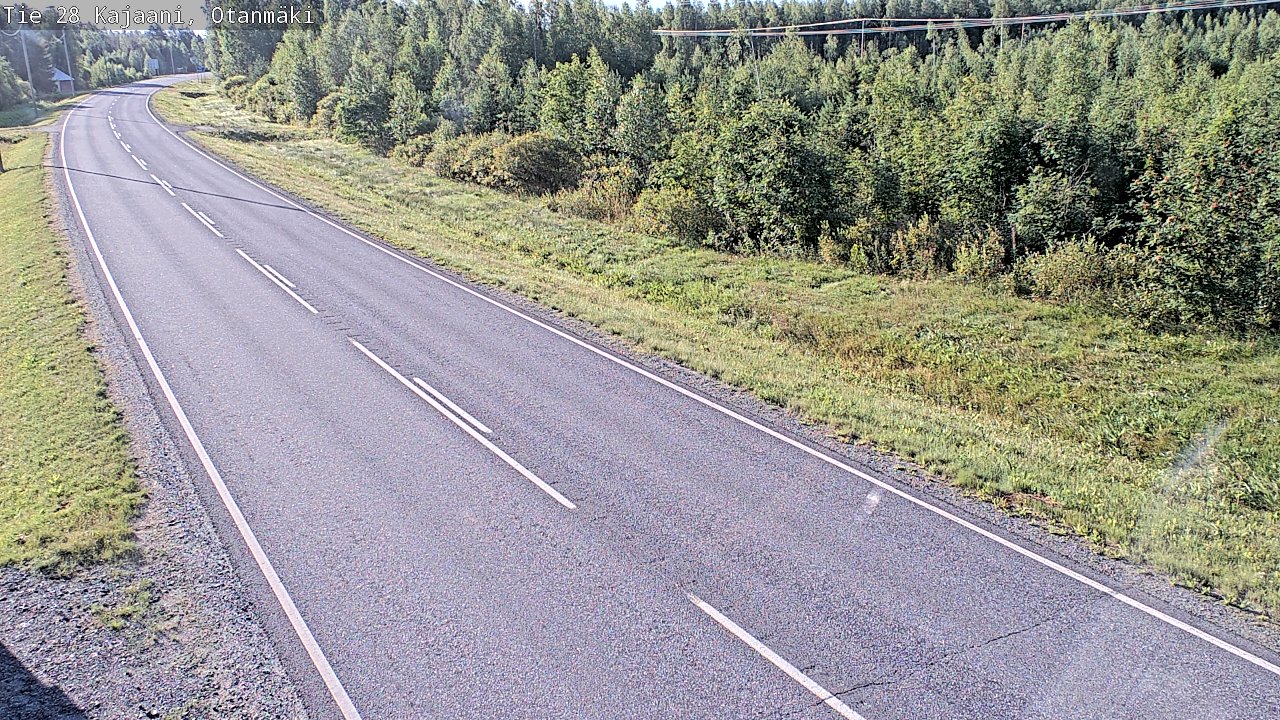 Kelikamerat Kuva Tie 28 Kajaani, Otanmäki, Kajaani, Kainuu