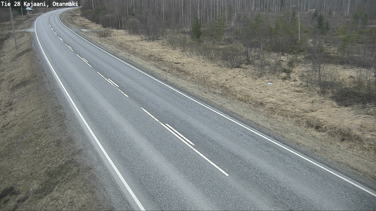 Kelikamerat Kuva Tie 28 Kajaani, Otanmäki, Kajaani, Kainuu