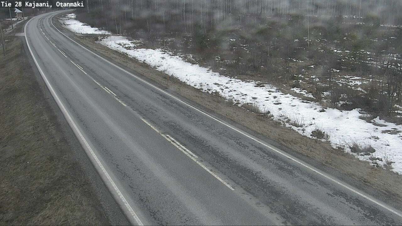 Weather Camera Image Road 28 Kajaani, Otanmäki, Kajaani, Kainuu