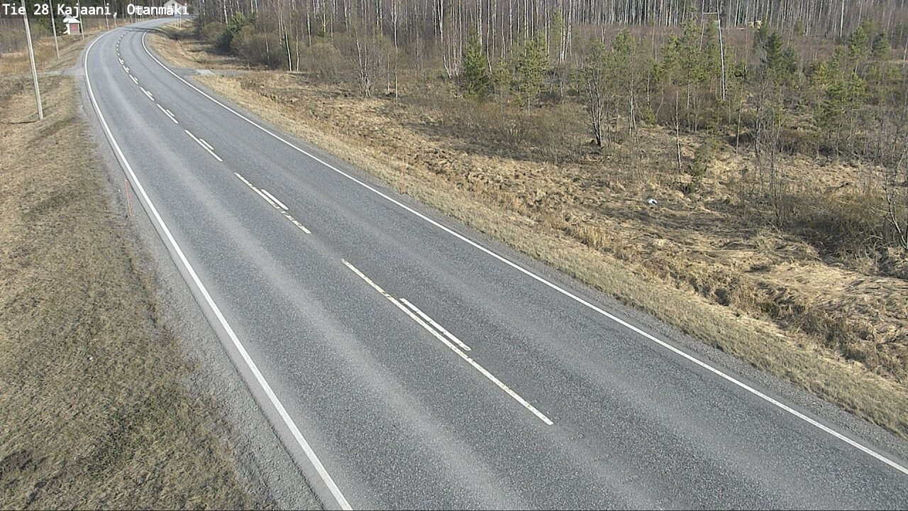 Kelikamerat Kuva Tie 28 Kajaani, Otanmäki, Kajaani, Kainuu