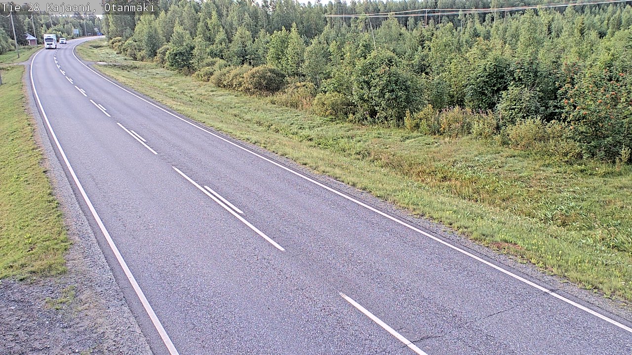 Kelikamerat Kuva Tie 28 Kajaani, Otanmäki, Kajaani, Kainuu