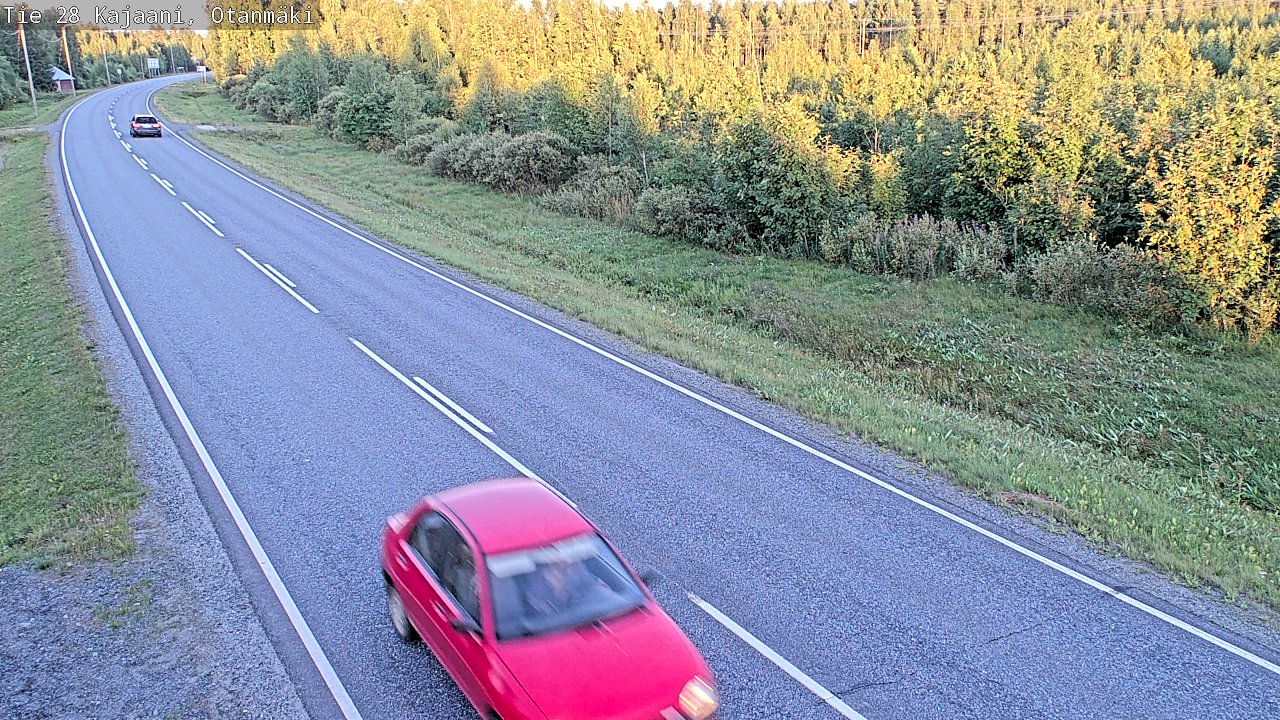 Kelikamerat Kuva Tie 28 Kajaani, Otanmäki, Kajaani, Kainuu