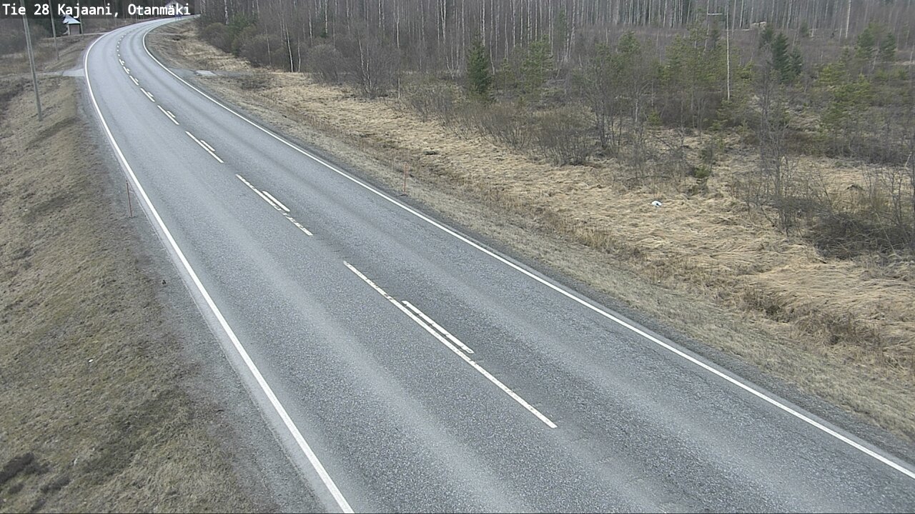 Weather Camera Image Road 28 Kajaani, Otanmäki, Kajaani, Kainuu