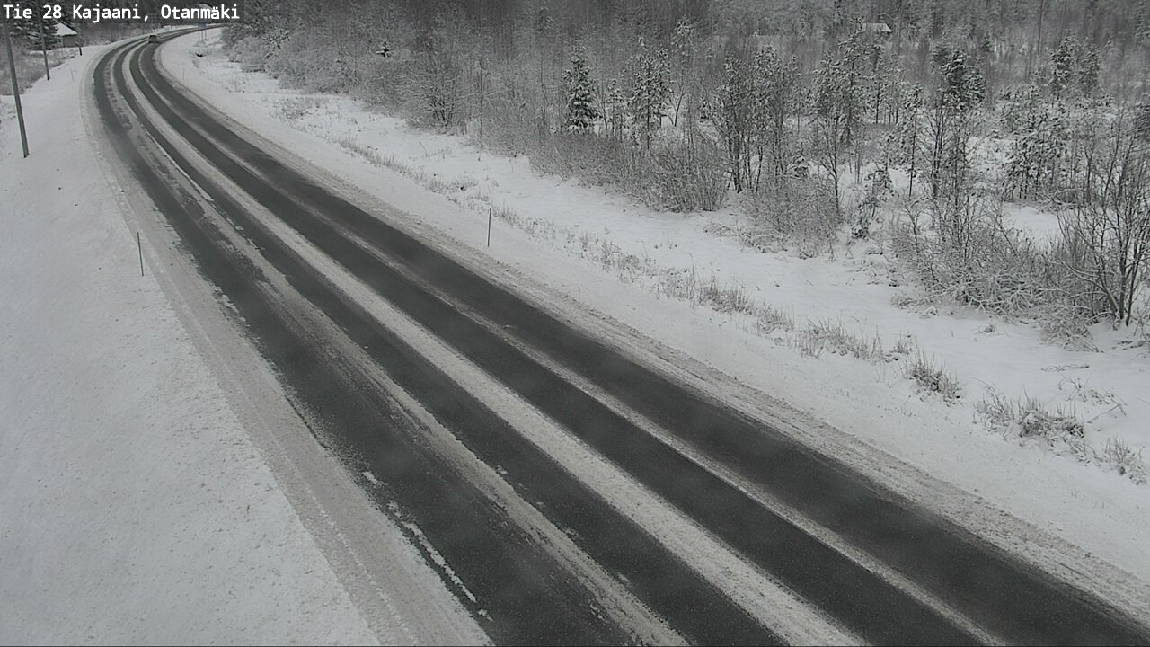 Weather Camera Image Väg 28 Kajana, Otanmäki, Kajaani, Kainuu