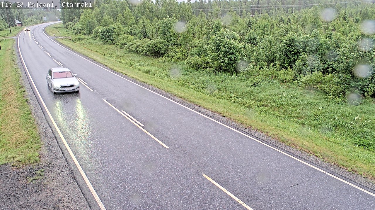 Kelikamerat Kuva Tie 28 Kajaani, Otanmäki, Kajaani, Kainuu
