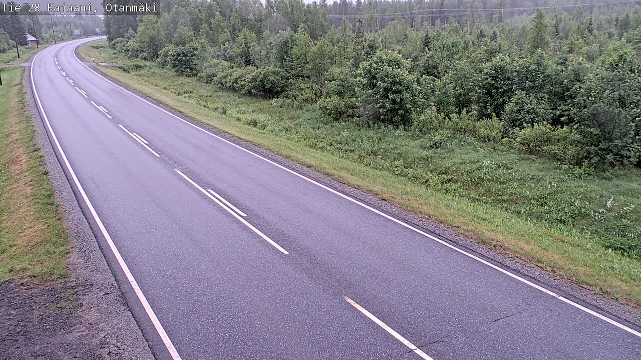 Kelikamerat Kuva Tie 28 Kajaani, Otanmäki, Kajaani, Kainuu