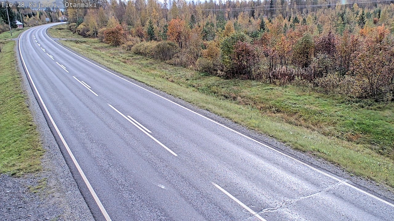 Kelikamerat Kuva Tie 28 Kajaani, Otanmäki, Kajaani, Kainuu