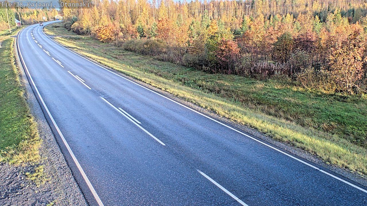 Kelikamerat Kuva Tie 28 Kajaani, Otanmäki, Kajaani, Kainuu