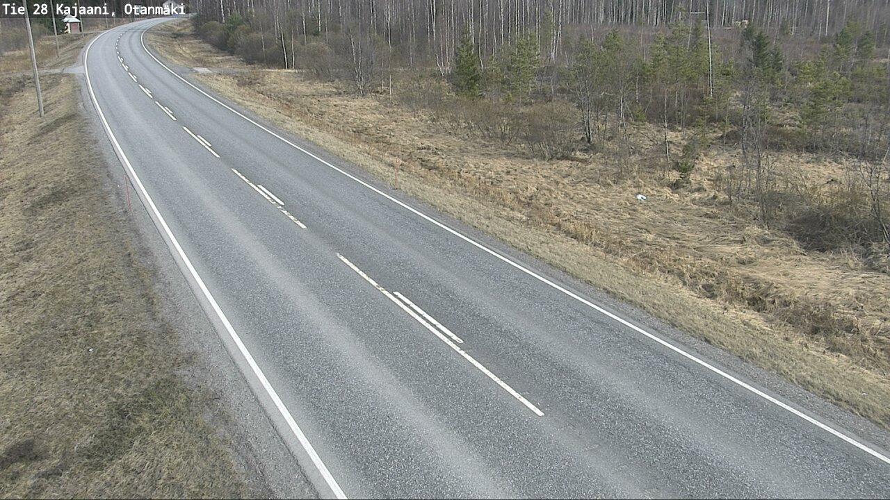 Kelikamerat Kuva Tie 28 Kajaani, Otanmäki, Kajaani, Kainuu