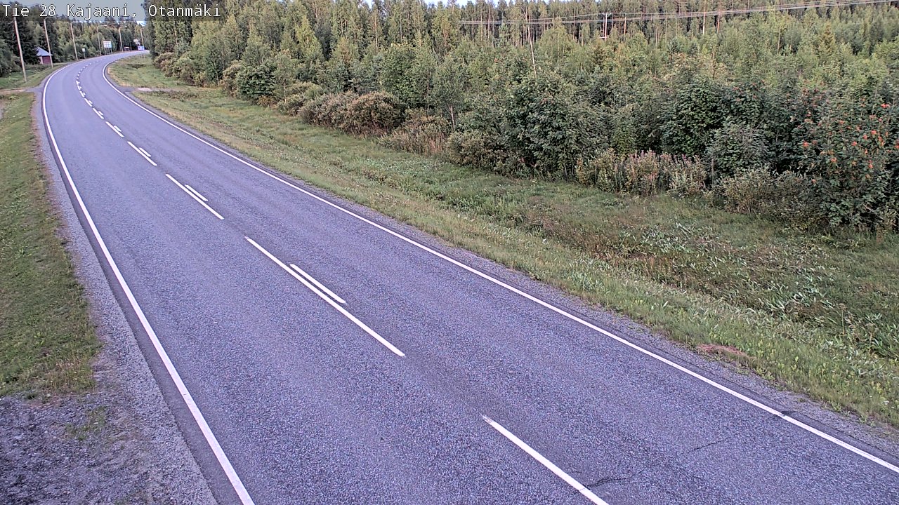 Kelikamerat Kuva Tie 28 Kajaani, Otanmäki, Kajaani, Kainuu