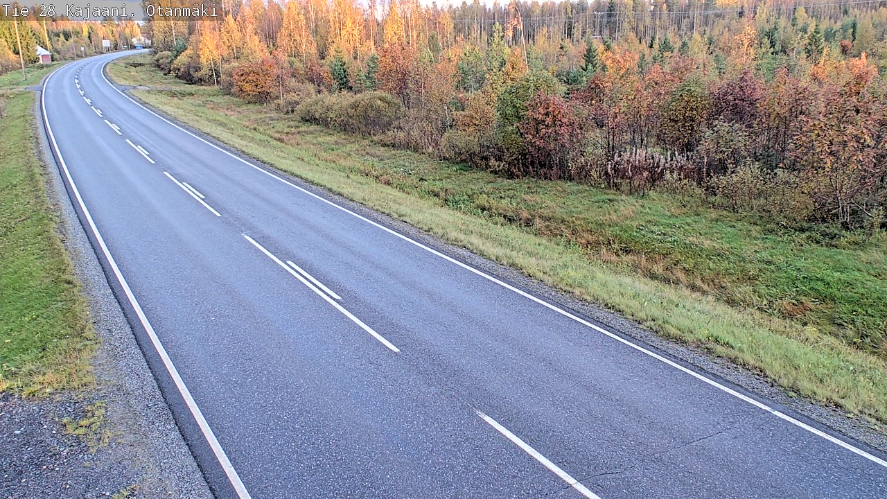 Kelikamerat Kuva Tie 28 Kajaani, Otanmäki, Kajaani, Kainuu