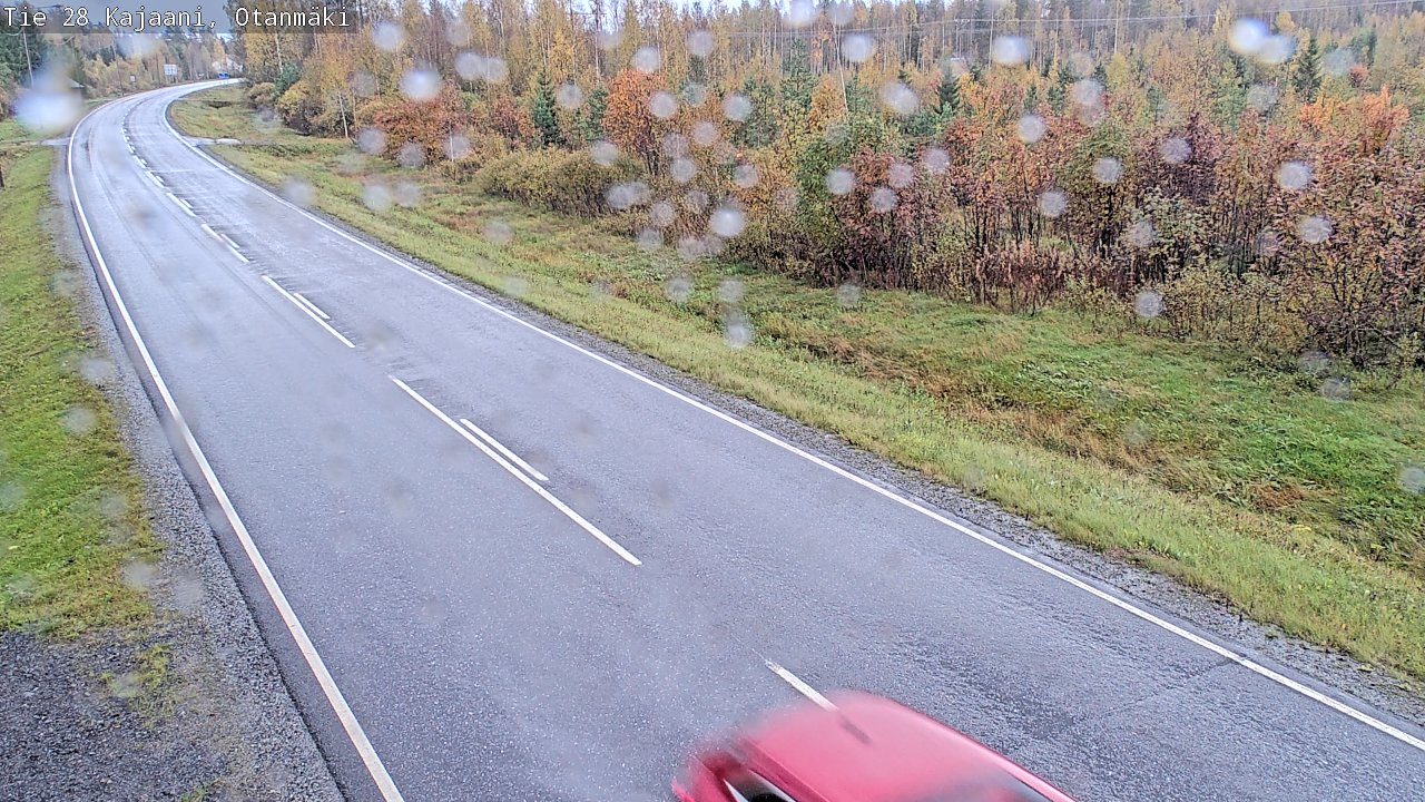 Kelikamerat Kuva Tie 28 Kajaani, Otanmäki, Kajaani, Kainuu