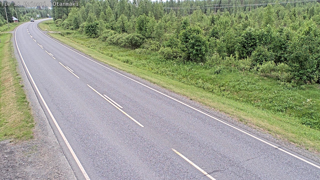 Kelikamerat Kuva Tie 28 Kajaani, Otanmäki, Kajaani, Kainuu