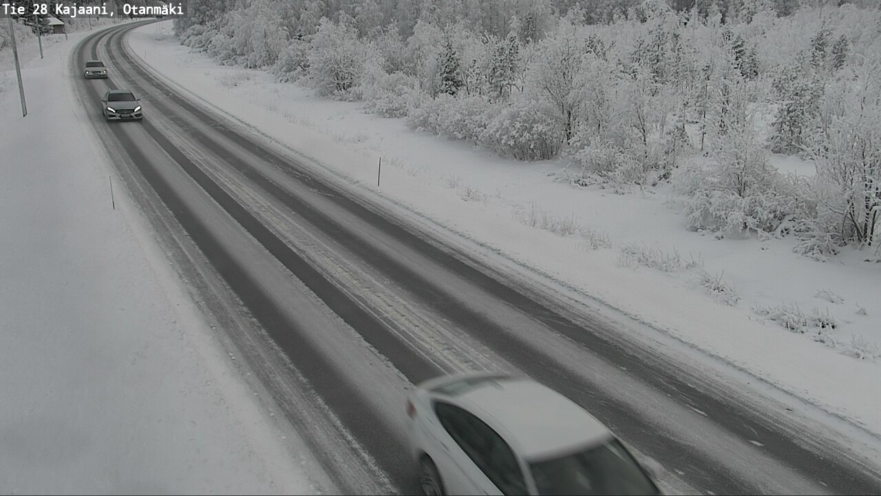 Weather Camera Image Väg 28 Kajana, Otanmäki, Kajaani, Kainuu