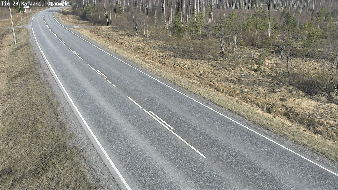 Kelikamerat Kuva Tie 28 Kajaani, Otanmäki, Kajaani, Kainuu