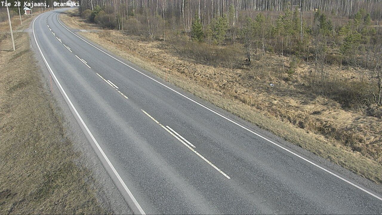 Kelikamerat Kuva Tie 28 Kajaani, Otanmäki, Kajaani, Kainuu