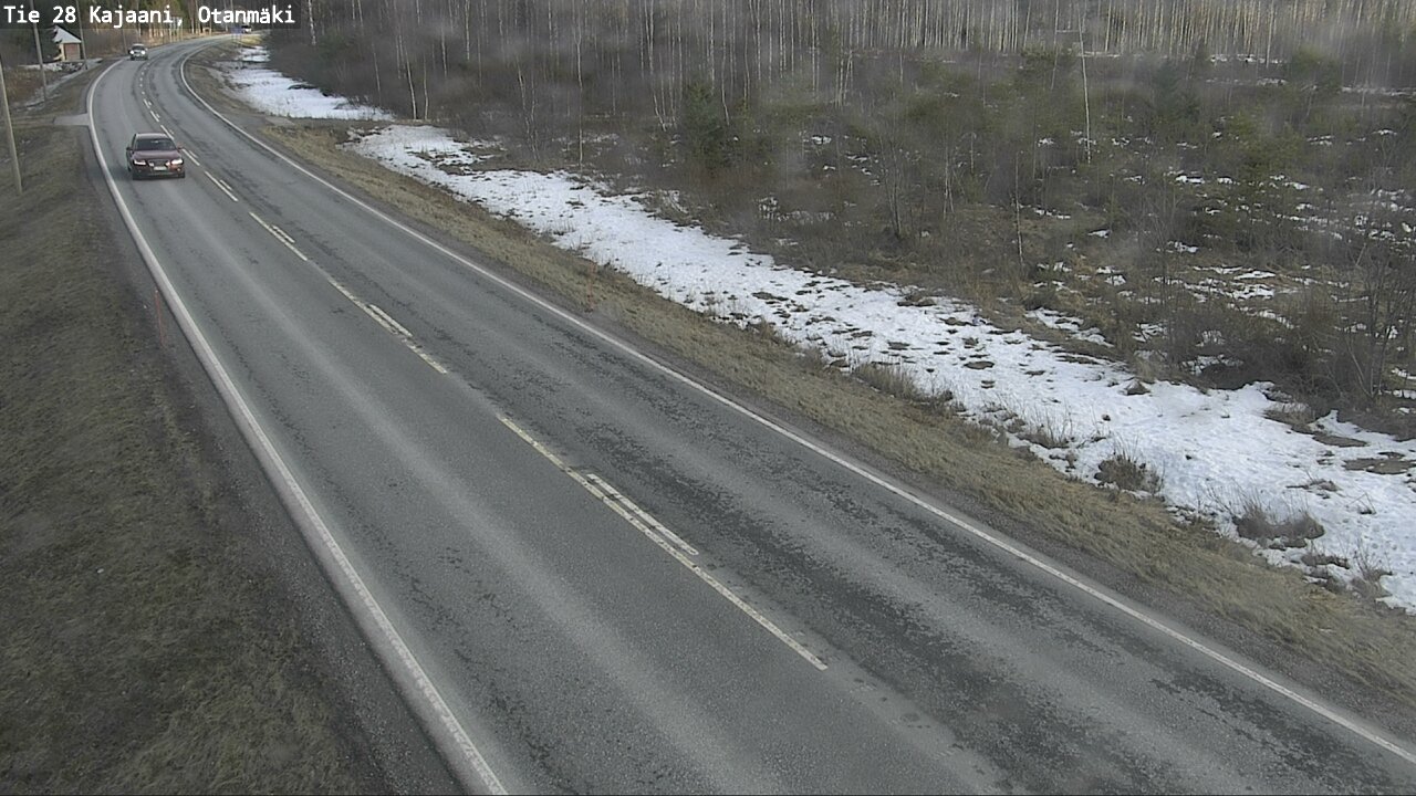 Weather Camera Image Road 28 Kajaani, Otanmäki, Kajaani, Kainuu