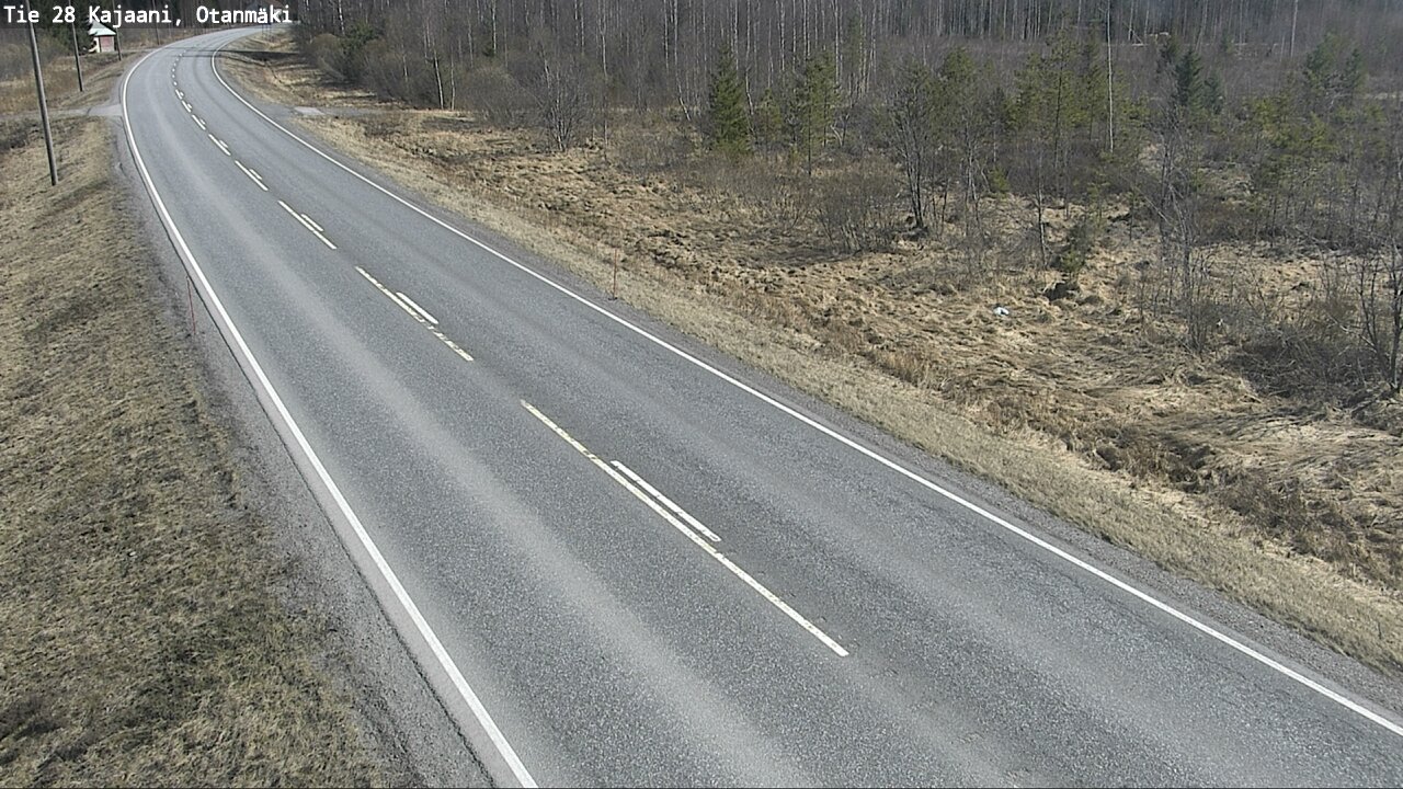 Kelikamerat Kuva Tie 28 Kajaani, Otanmäki, Kajaani, Kainuu