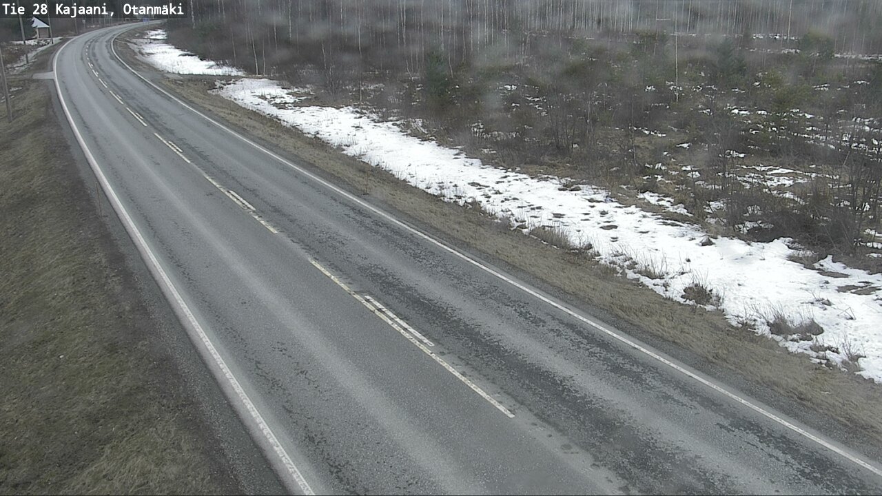 Weather Camera Image Road 28 Kajaani, Otanmäki, Kajaani, Kainuu