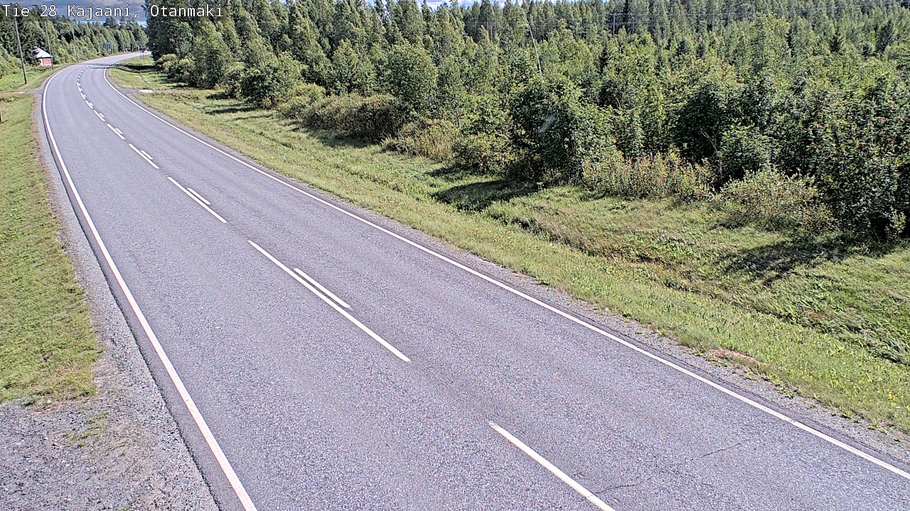 Kelikamerat Kuva Tie 28 Kajaani, Otanmäki, Kajaani, Kainuu