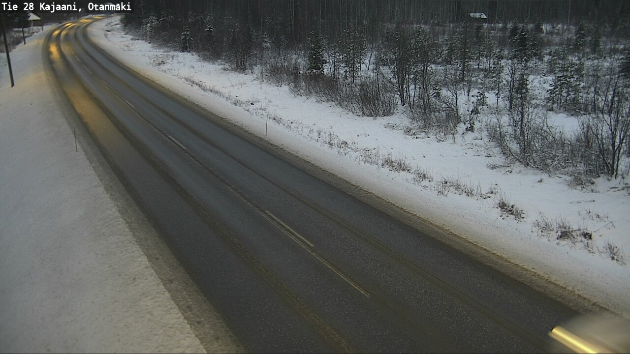 Weather Camera Image Road 28 Kajaani, Otanmäki, Kajaani, Kainuu