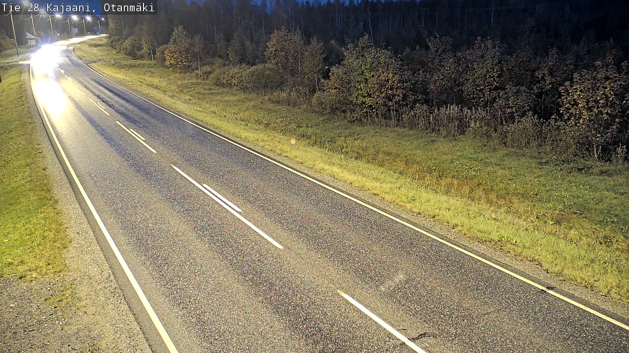 Kelikamerat Kuva Tie 28 Kajaani, Otanmäki, Kajaani, Kainuu