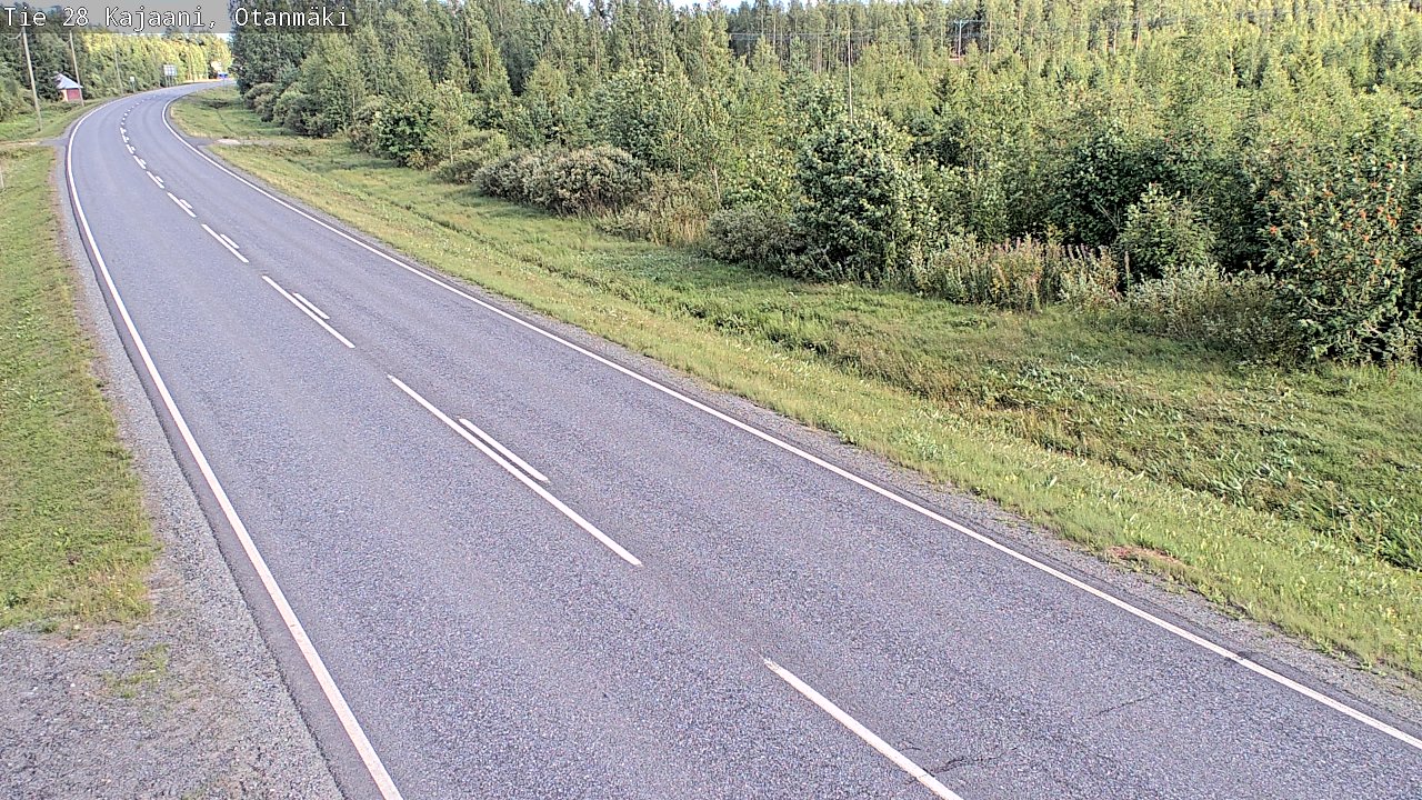 Kelikamerat Kuva Tie 28 Kajaani, Otanmäki, Kajaani, Kainuu
