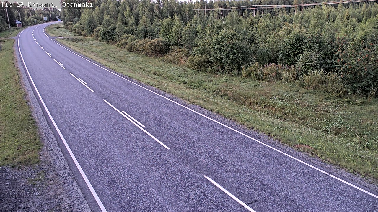 Kelikamerat Kuva Tie 28 Kajaani, Otanmäki, Kajaani, Kainuu