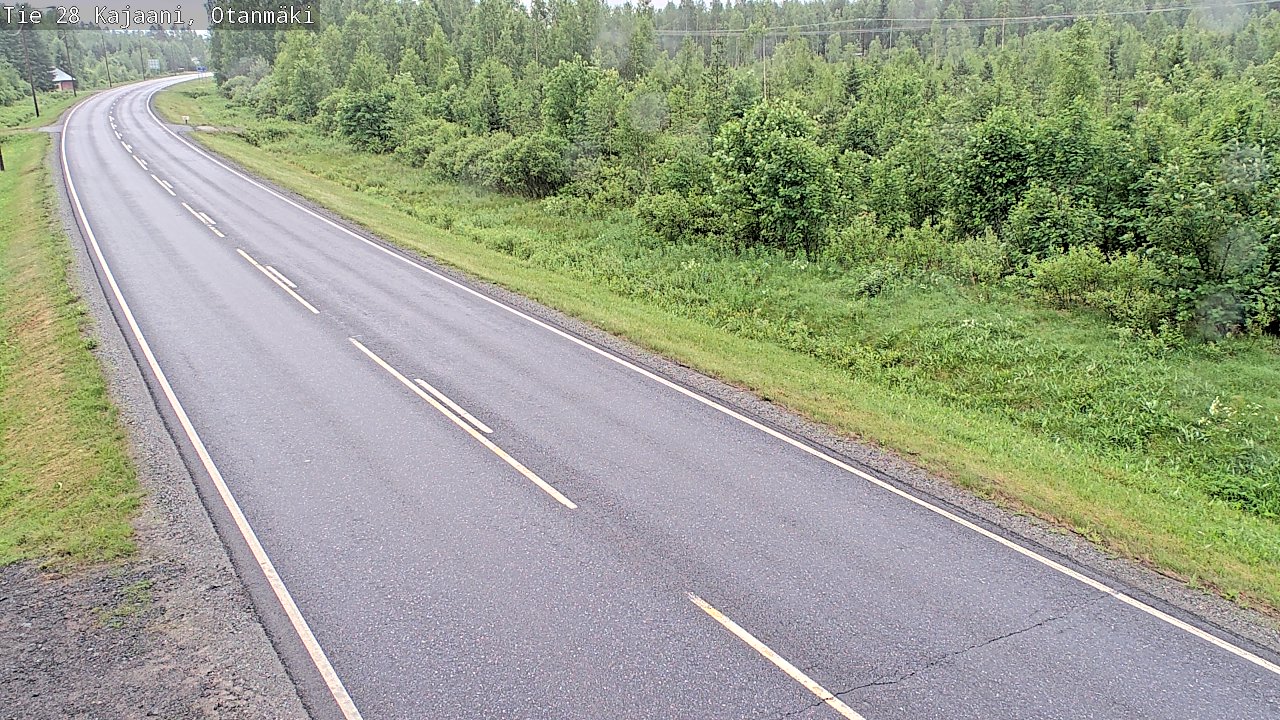 Kelikamerat Kuva Tie 28 Kajaani, Otanmäki, Kajaani, Kainuu