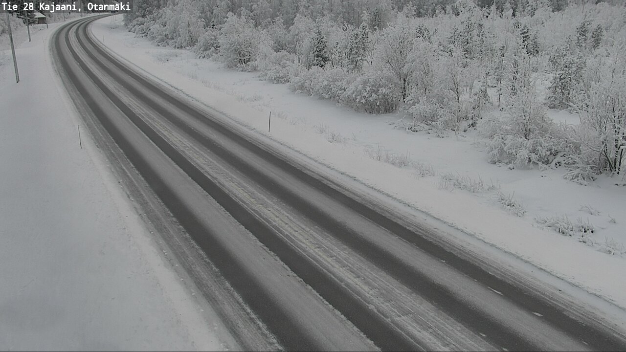 Weather Camera Image Väg 28 Kajana, Otanmäki, Kajaani, Kainuu