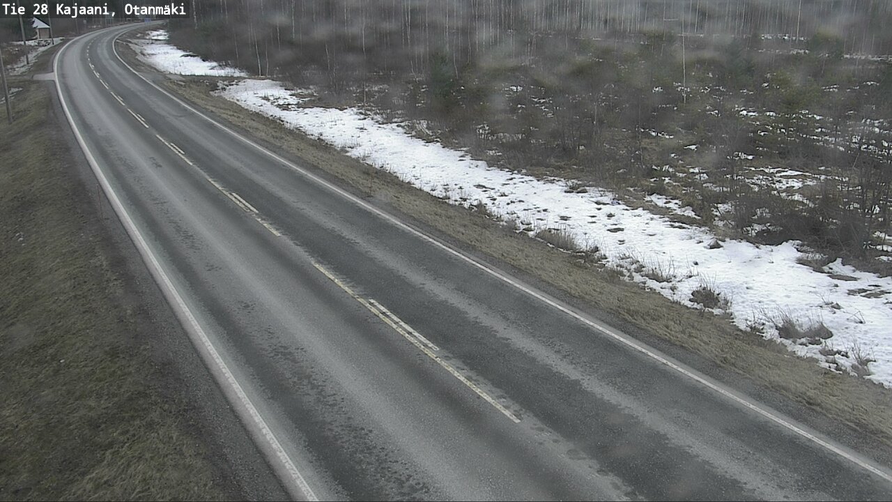 Weather Camera Image Road 28 Kajaani, Otanmäki, Kajaani, Kainuu