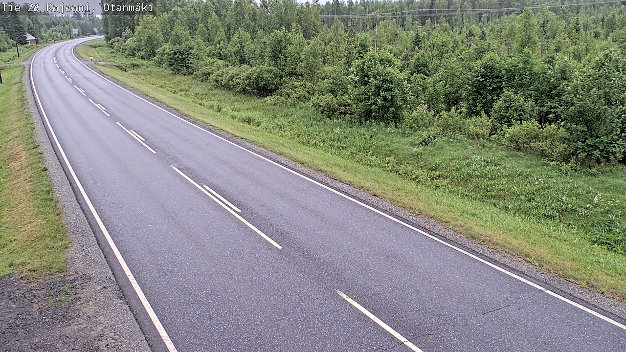Kelikamerat Kuva Tie 28 Kajaani, Otanmäki, Kajaani, Kainuu