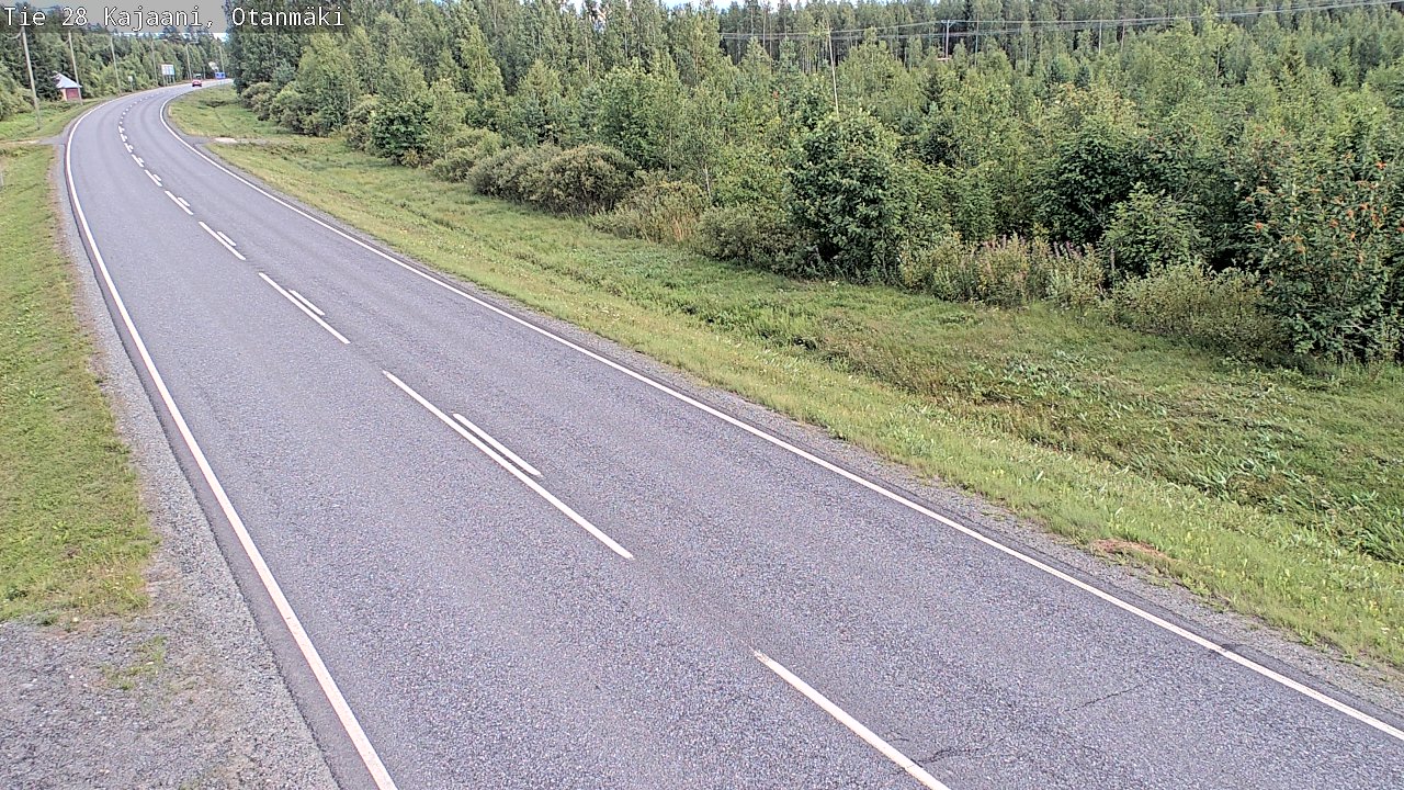 Kelikamerat Kuva Tie 28 Kajaani, Otanmäki, Kajaani, Kainuu