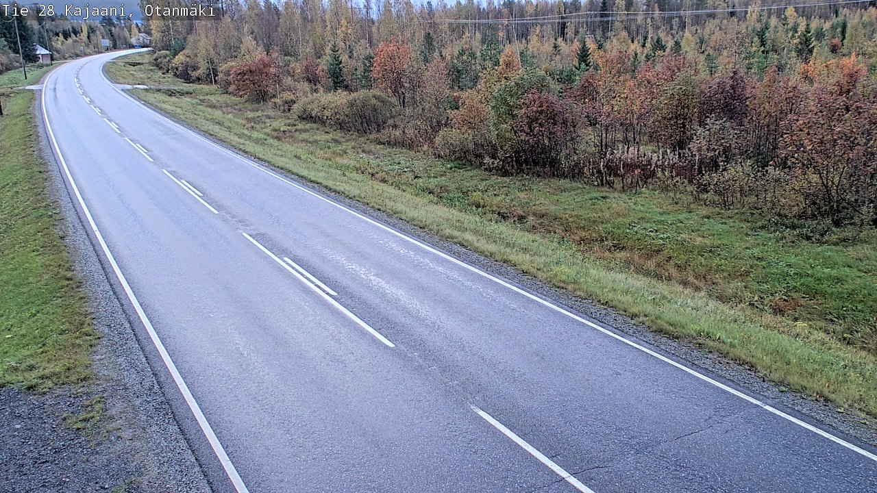 Kelikamerat Kuva Tie 28 Kajaani, Otanmäki, Kajaani, Kainuu