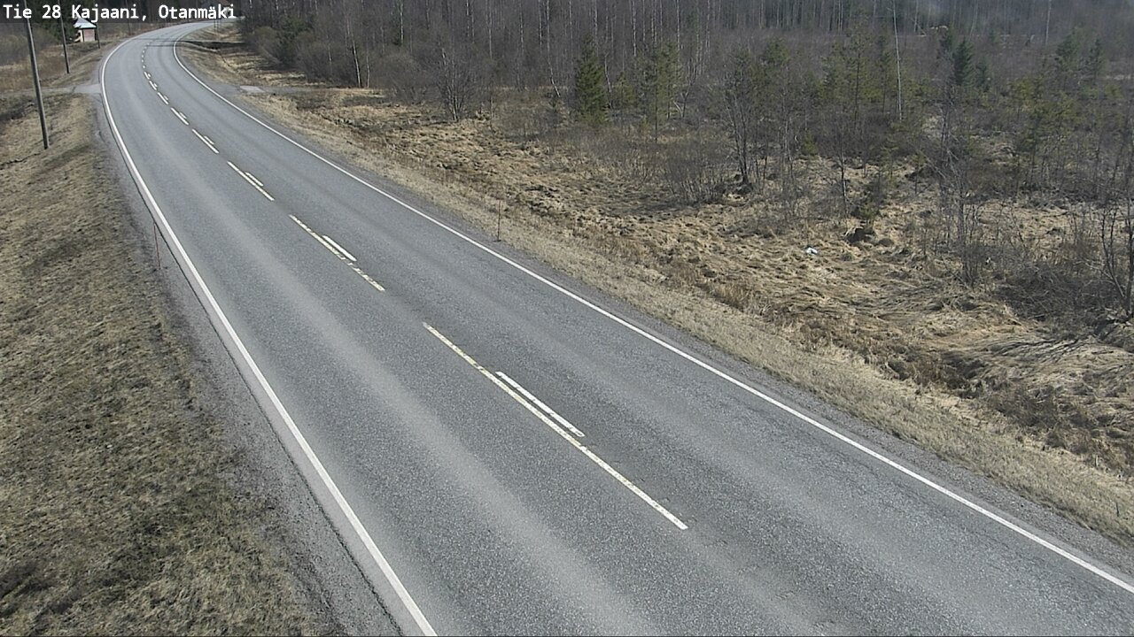 Kelikamerat Kuva Tie 28 Kajaani, Otanmäki, Kajaani, Kainuu