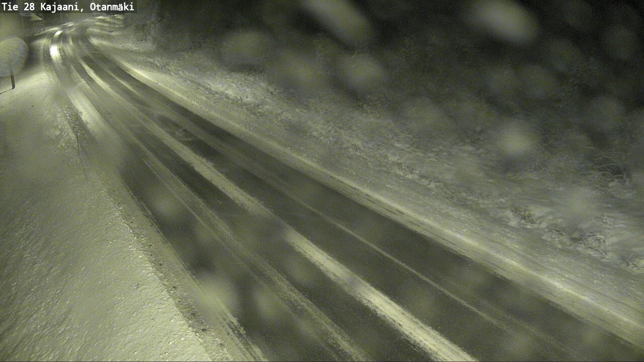 Weather Camera Image Väg 28 Kajana, Otanmäki, Kajaani, Kainuu