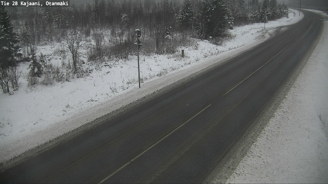 Weather Camera Image Road 28 Kajaani, Otanmäki, Kajaani, Kainuu