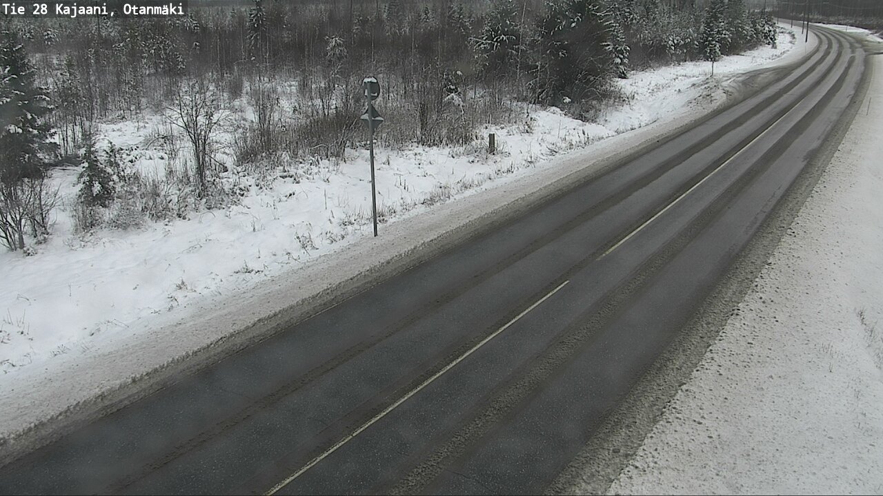 Weather Camera Image Road 28 Kajaani, Otanmäki, Kajaani, Kainuu