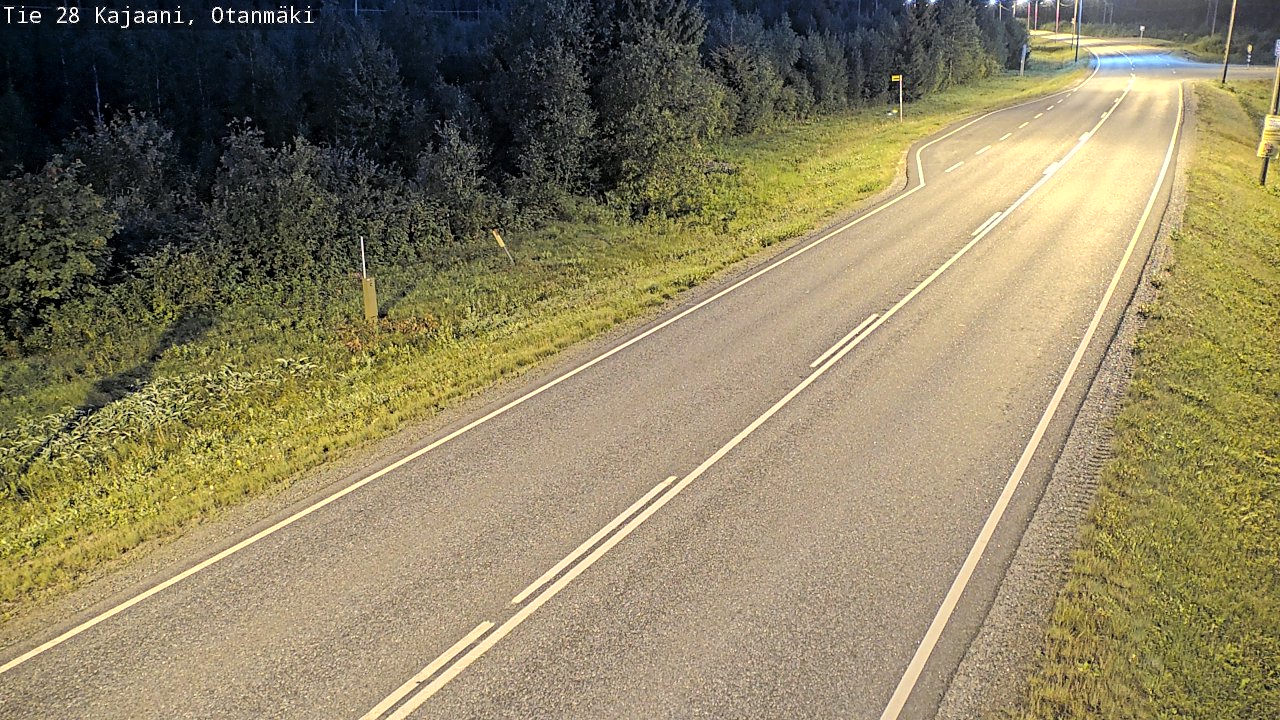 Kelikamerat Kuva Tie 28 Kajaani, Otanmäki, Kajaani, Kainuu