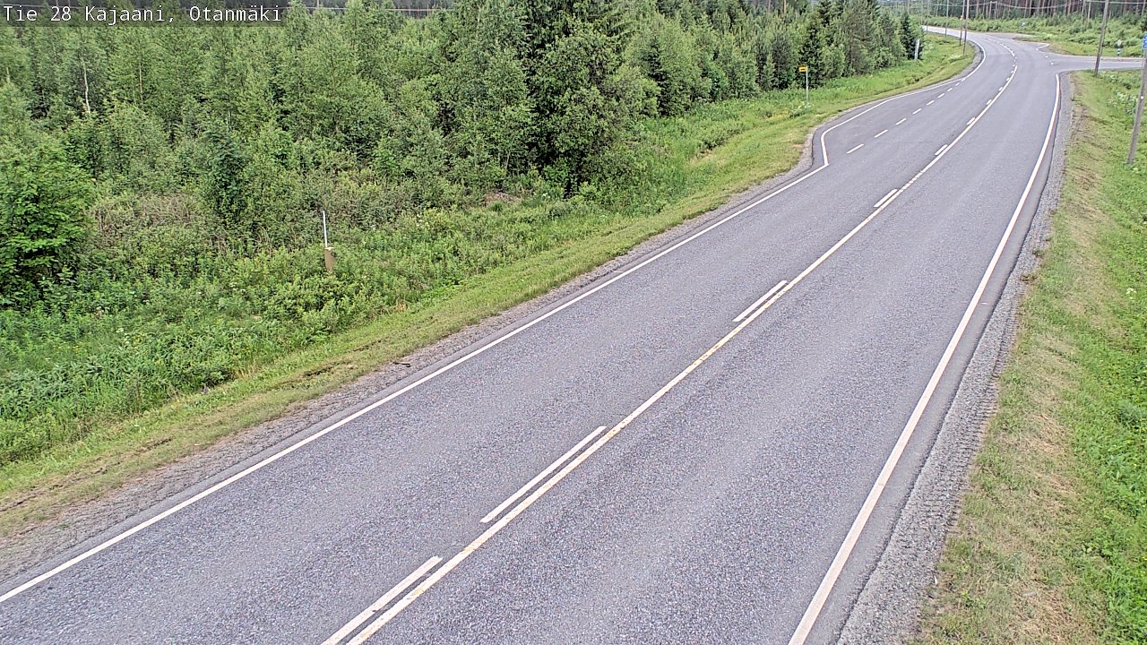 Kelikamerat Kuva Tie 28 Kajaani, Otanmäki, Kajaani, Kainuu