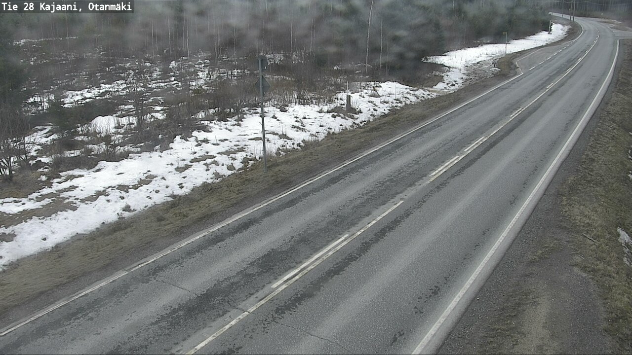 Weather Camera Image Road 28 Kajaani, Otanmäki, Kajaani, Kainuu