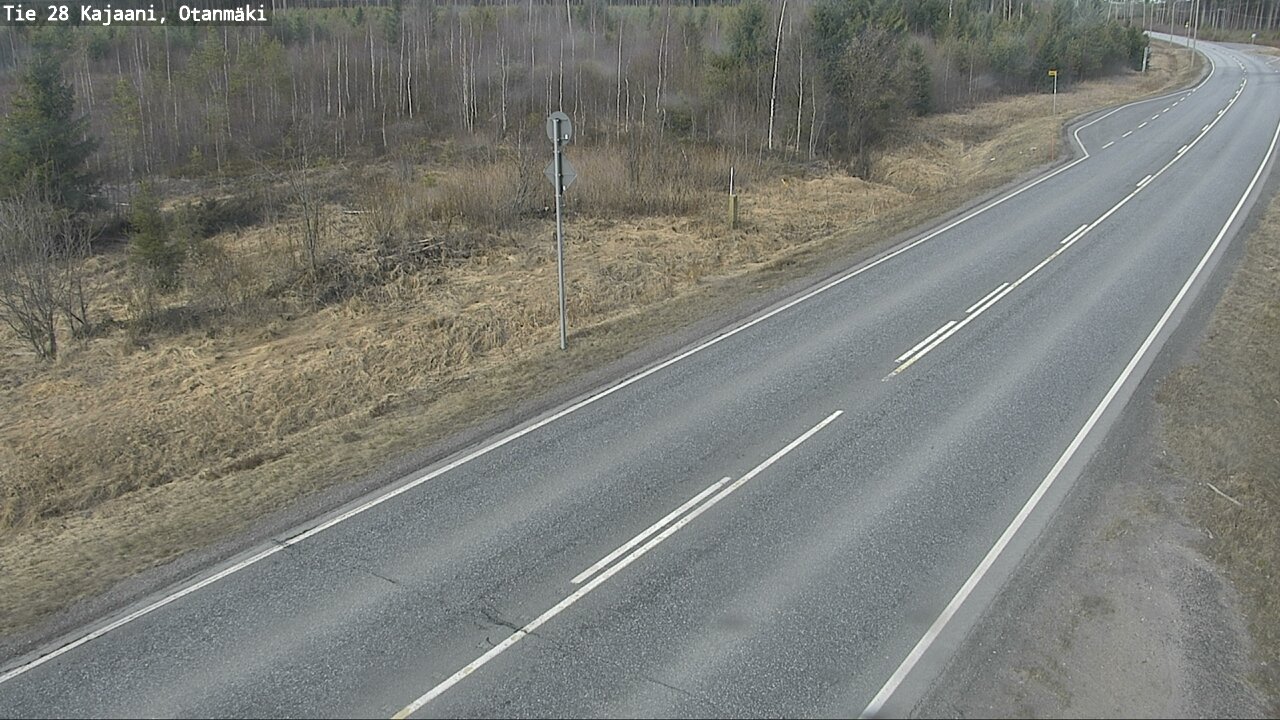 Kelikamerat Kuva Tie 28 Kajaani, Otanmäki, Kajaani, Kainuu